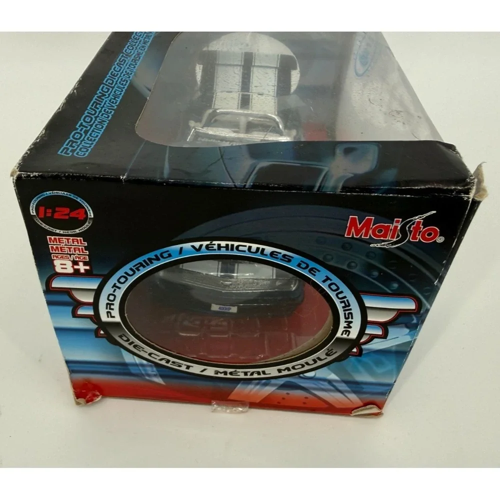 Maisto 1968‎ Chevy Camaro SS Pro Rodz 1:24 Diecast Pro Touring Blue